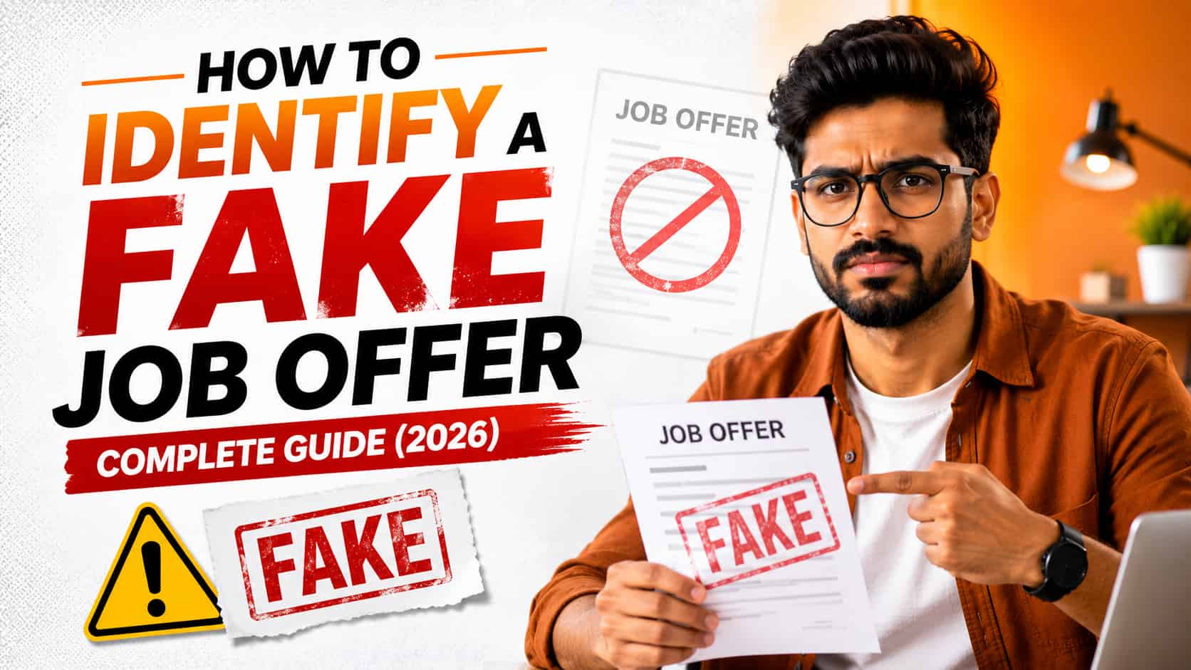 How to Identify a Fake Job Offer – Complete Guide (2026)
