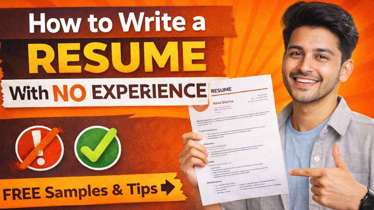 How to Write a Resume With No Experience (Free Samples & Tips)