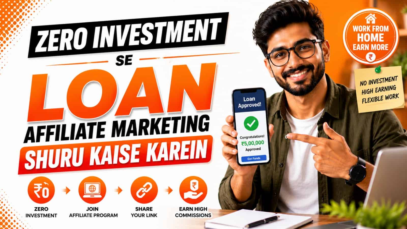 Zero Investment se Loan Affiliate Marketing shuru kaise karein