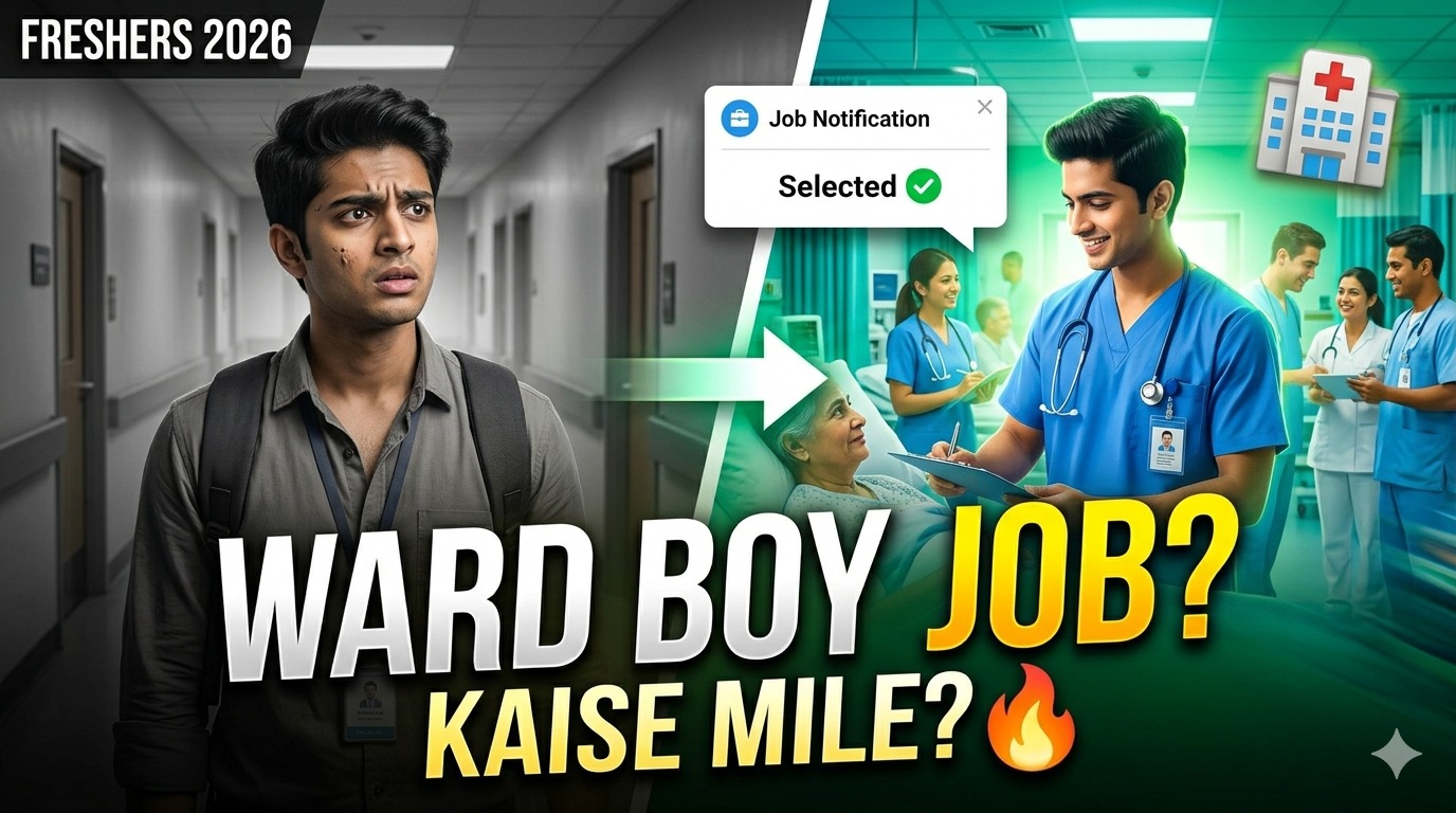 Ward Boy Job Kaise Mile? Complete Guide for Freshers in India (2026)