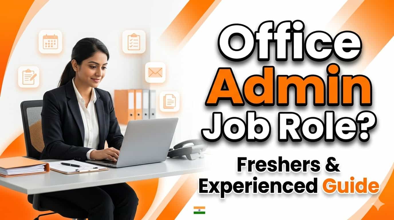 Office Admin Job Role Kya Hota Hai - Complete Guide for Freshers & Experienced (India)