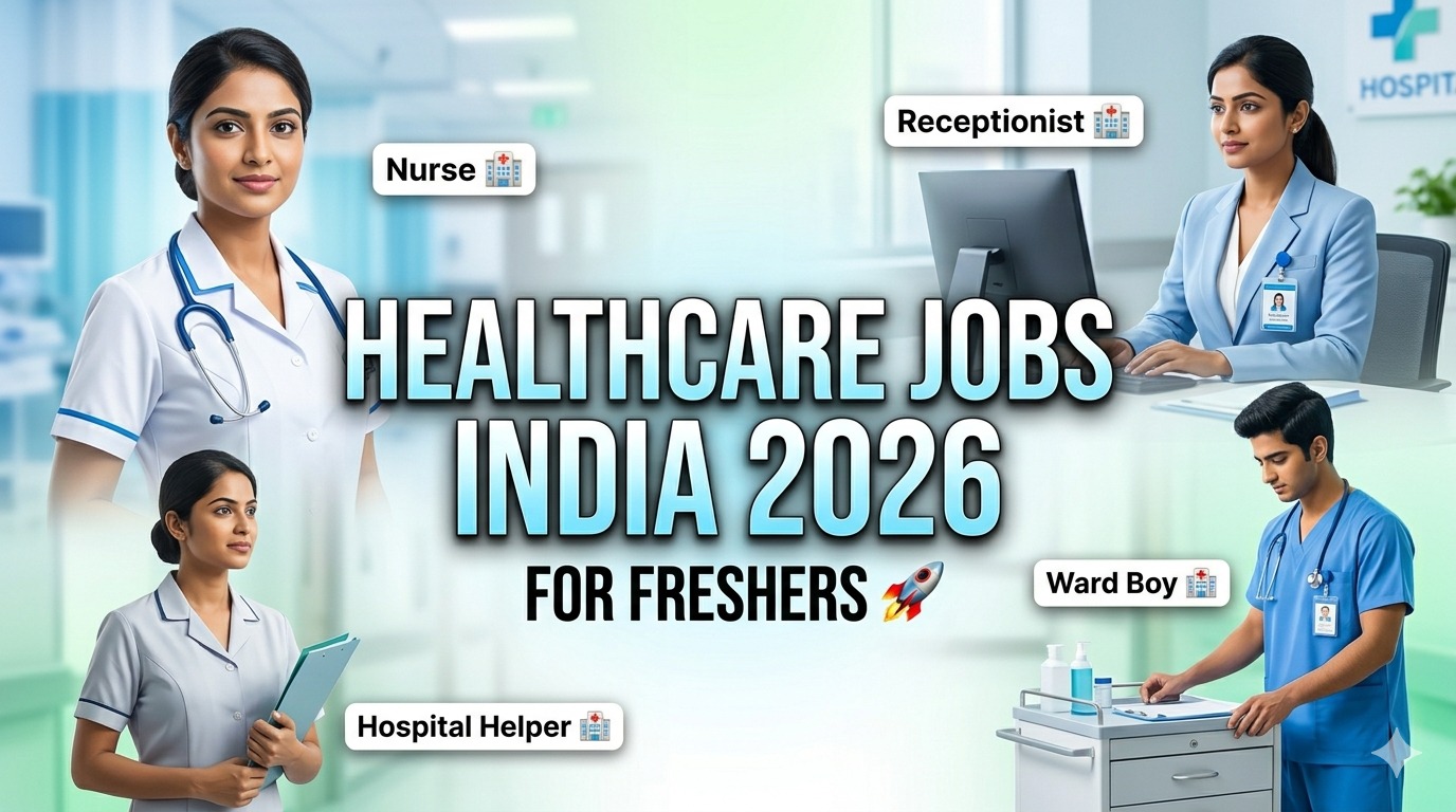 Healthcare Jobs for Freshers in India - Complete Guide (2026)