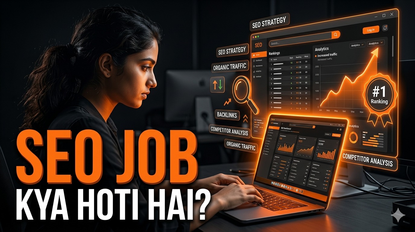 SEO Job Kya Hoti Hai - Complete Guide for Freshers & Experienced (India)