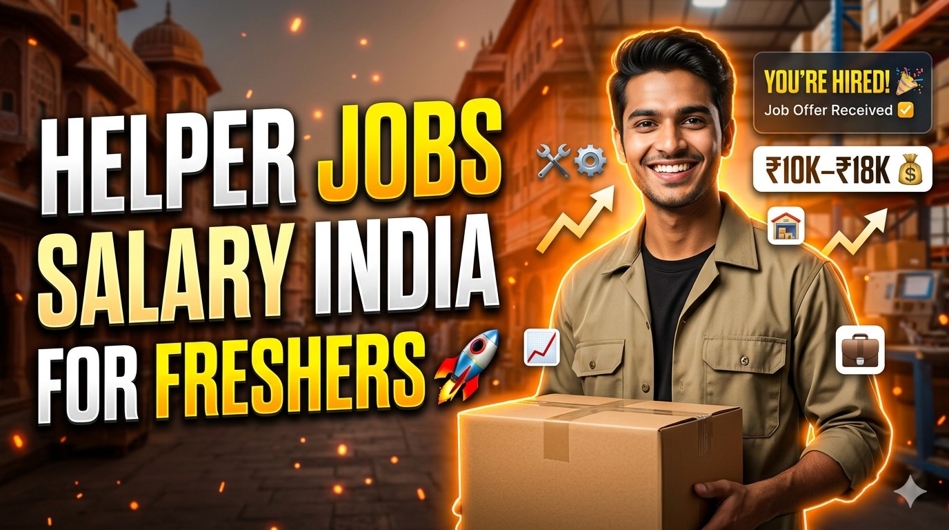 Helper Job Salary Kitni Hoti Hai (2026) – India Me Salary, Duty & Jobs Guide