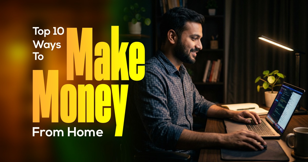 Top 10 Ways To Make Money From Home