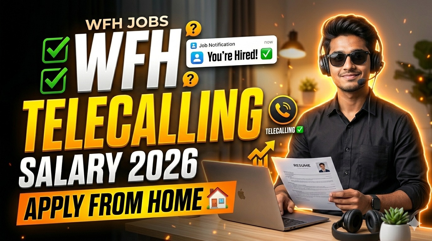 Work From Home Telecalling Jobs (2026) – Salary, Requirements & Apply Guide | Apply Now