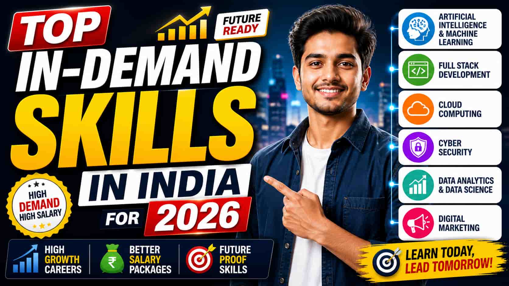 Top In-Demand Skills in India for 2026 (Get Hired Faster)