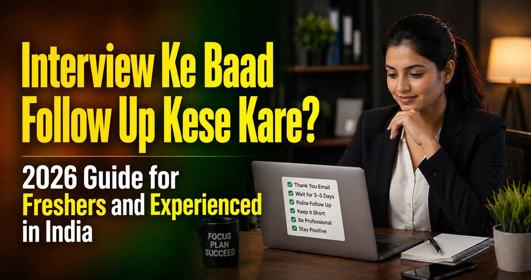 Interview Ke Baad Follow Up Kese Kare? (2026 Guide for Freshers and Experienced in India)