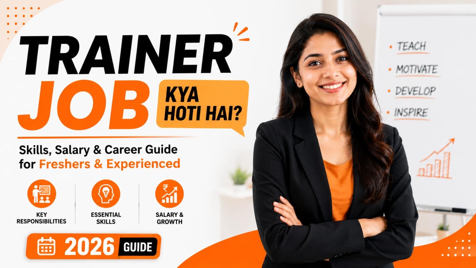 Trainer Job Kya Hoti Hai? Skills, Salary & Career Guide for Freshers & Experienced (2026)