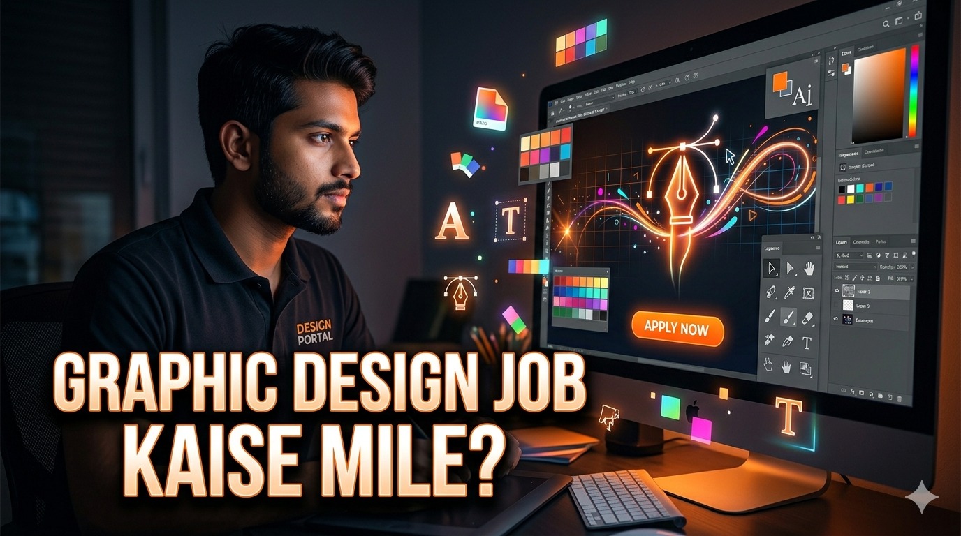 Graphic Designer Job Kaise Mile – Complete Guide for Freshers & Experienced (India 2026)