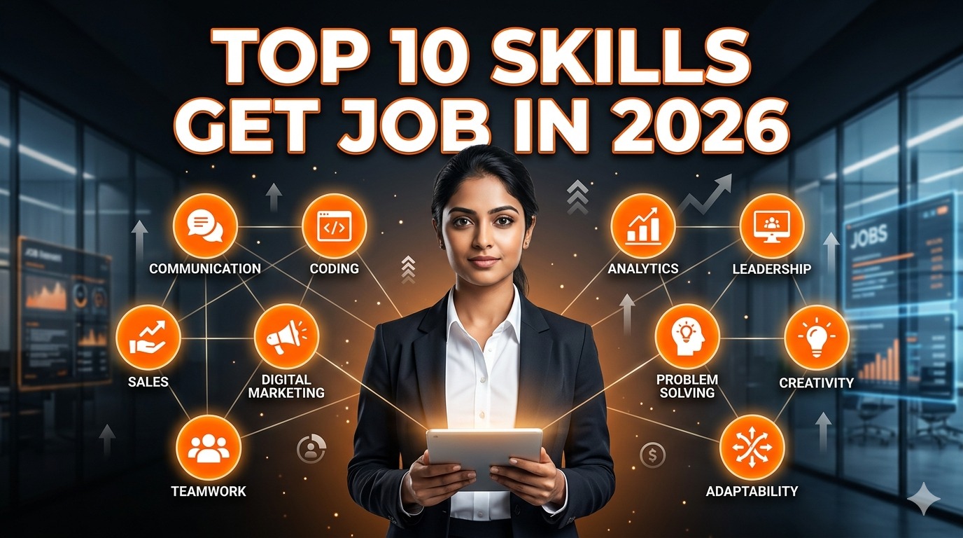 Top 10 Skills Jo Job Dilati Hai - Complete Guide for Job Seekers (India 2026)
