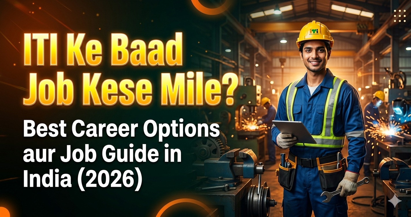 ITI Ke Baad Job Kese Mile? Best Career Options aur Job Guide in India (2026)