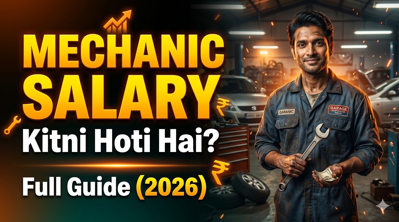 Mechanic Job Salary Kitni Hoti Hai? Full Salary Guide in India (2026)